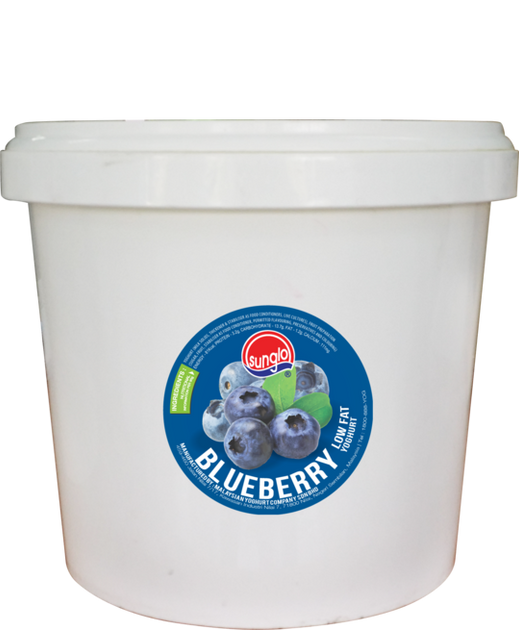 SUNGLO 5KG BLUEBERRY YOGHURT Malaysian Yoghurt Company Sdn Bhd