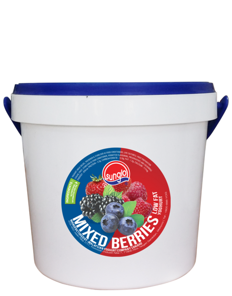 Sunglo 1.5kg Mixed Berries Yoghurt