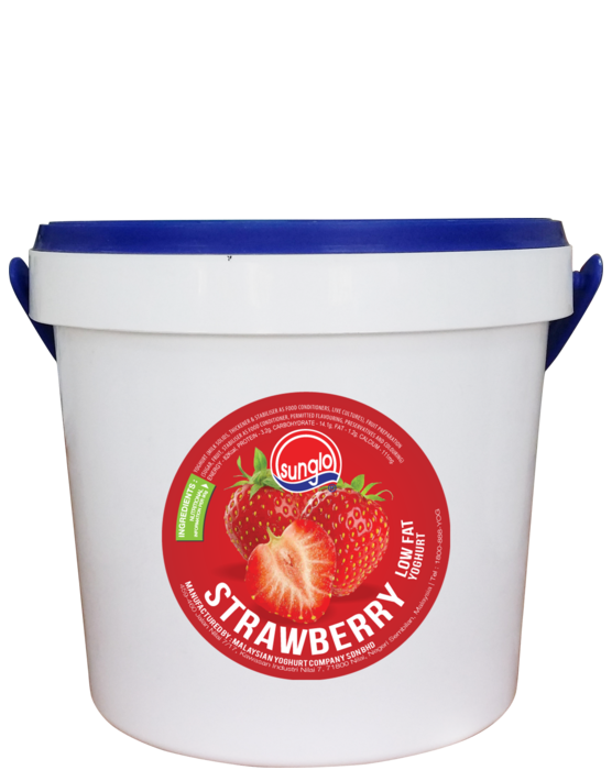 SUNGLO 1.5KG STRAWBERRY YOGHURT Malaysian Yoghurt Company Sdn Bhd