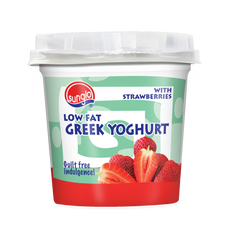 Sunglo 135g Low Fat Greek Yoghurt with Strawberry & Muesli