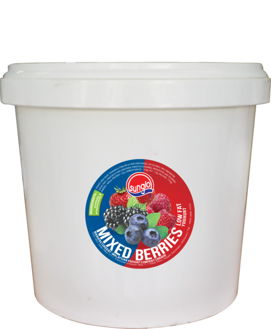 Sunglo 5kg Mixed Berries Yoghurt