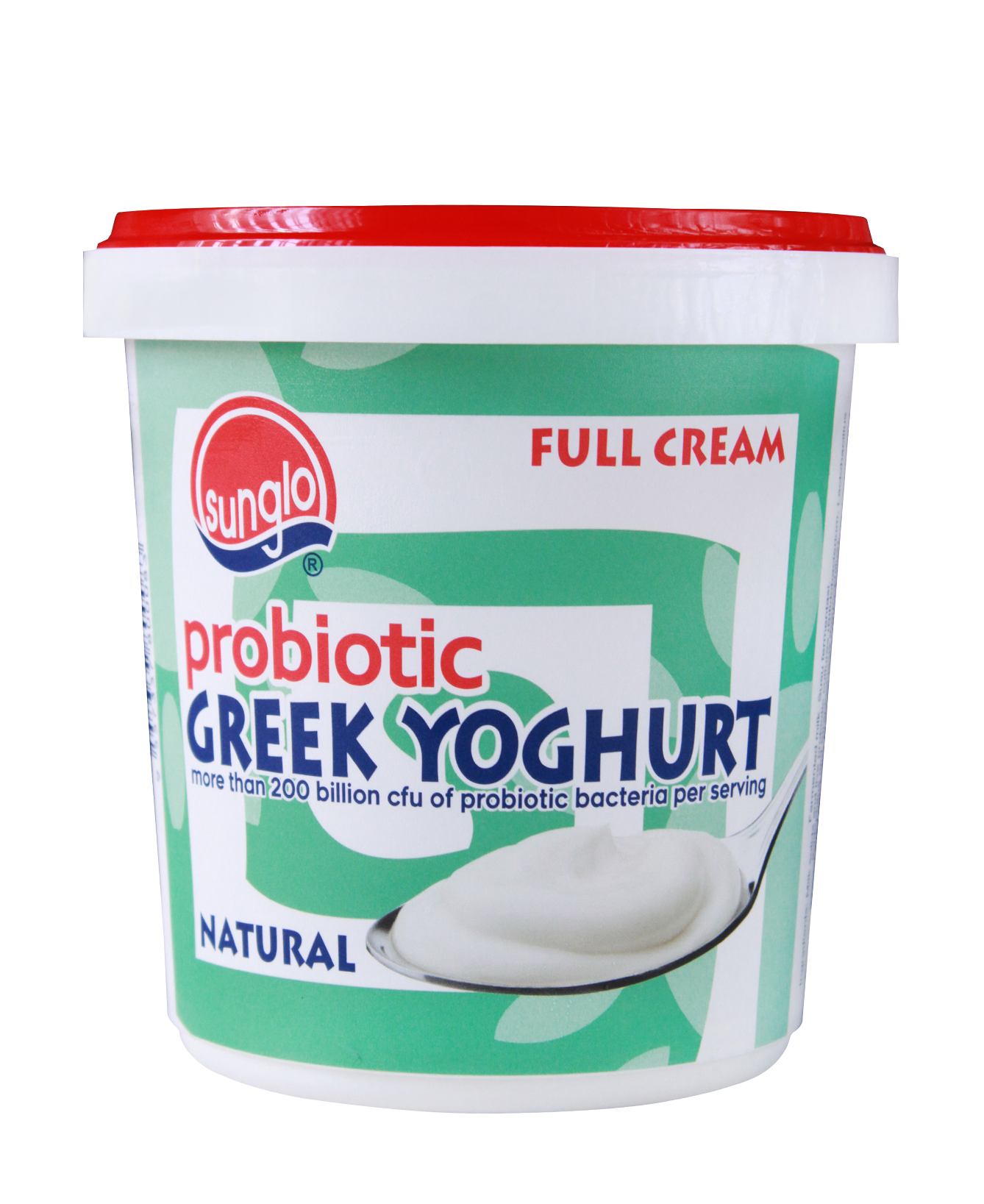 SUNGLO 900G FULL CREAM PROBIOTIC GREEK YOGHURT