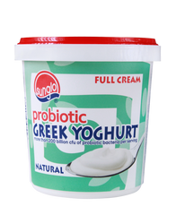 Sunglo 900g Full Cream Probiotic Greek Yoghurt