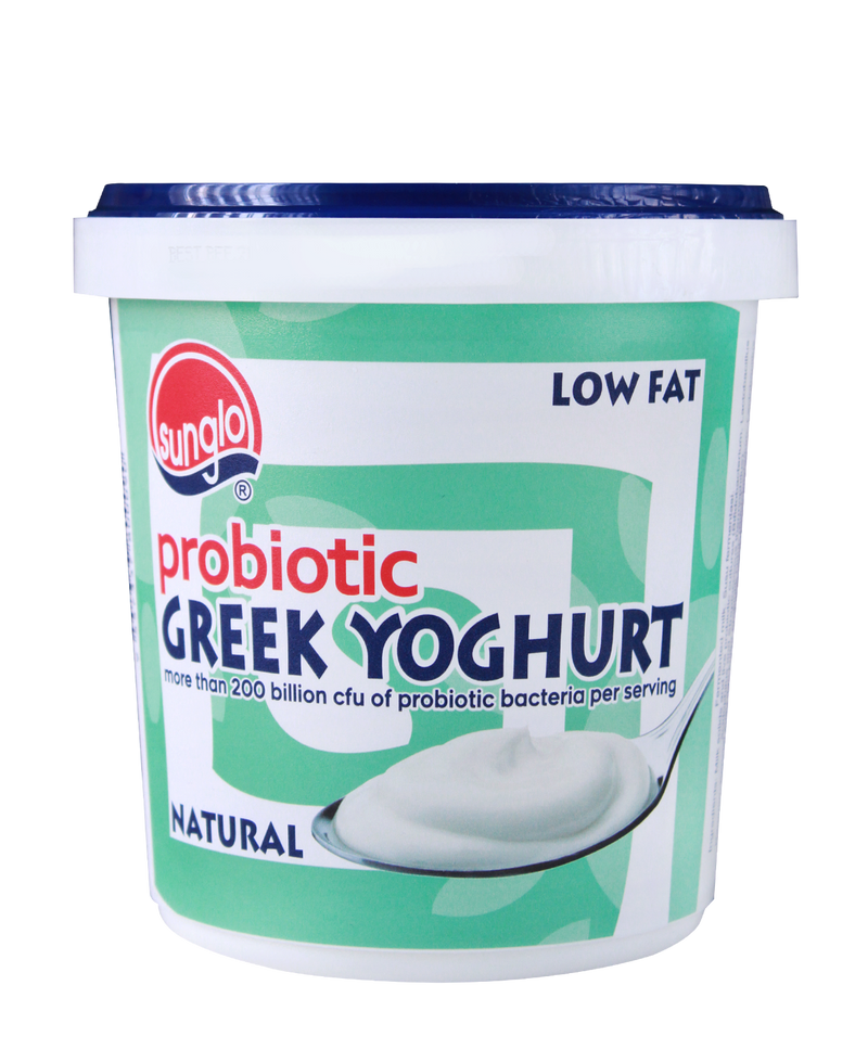 SUNGLO 900G LOW FAT PROBIOTIC GREEK YOGHURT