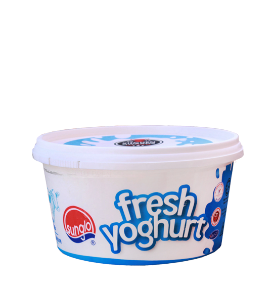 Sunglo 370g Fresh Yoghurt Low Fat