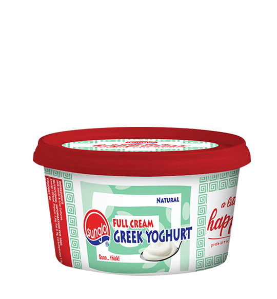 Sunglo 370g Full Cream Greek Yoghurt
