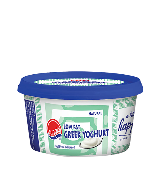 Sunglo 370g Low Fat Greek Yoghurt