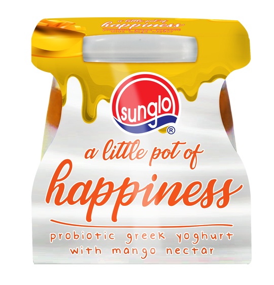 Sunglo Probiotic Greek Yoghurt with Mango Nectar